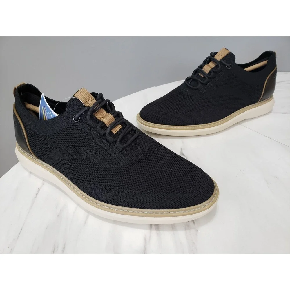 NEW NO BOX - 8 Clarks Brantin Loafer Black Leather 26187661 dress sneaker oxford